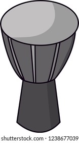 drum vector image