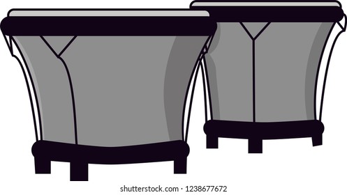 drum vector image