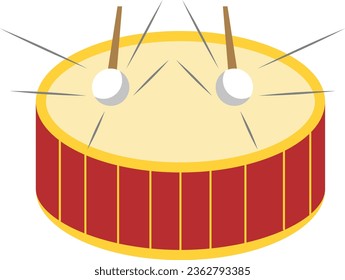 Drum Vector image or clipart