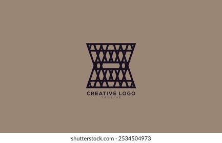 DRUM XX Abstract initial monogram letter alphabet logo design