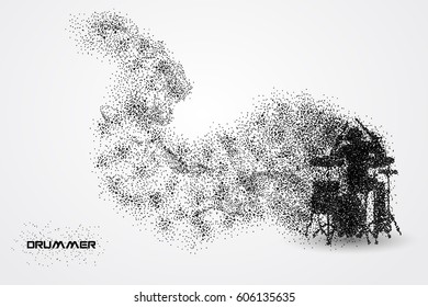 drummer particle vector