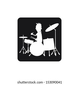 drummer silhouette