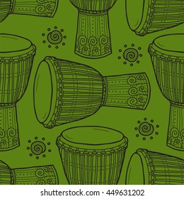 Drums. African drums. Percussion.