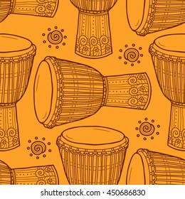 Drums. African drums. Percussion.