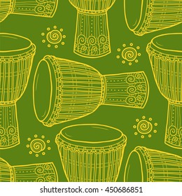 Drums. African drums. Percussion.