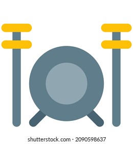 Drums with Cymbals with the combination set