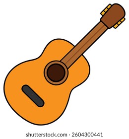 Drums flat illutration white background