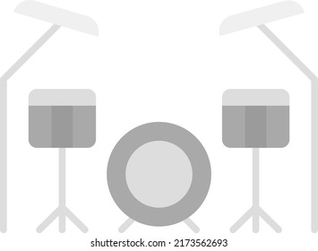 Drums icon vector image. Can also be used for Village. Suitable for mobile apps, web apps and print media.