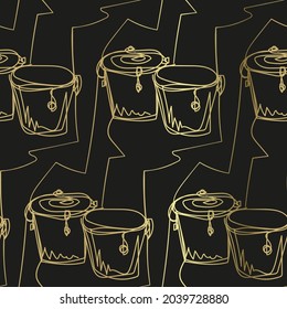 drums sketch vector illustration isolated design element isolated