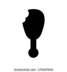 drumstick  icon or logo isolated sign symbol vector illustration - high quality black style vector icons
