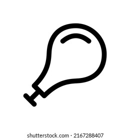 drumstick icon or logo isolated sign symbol vector illustration - high quality black style vector icons
