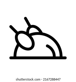 drumstick icon or logo isolated sign symbol vector illustration - high quality black style vector icons
