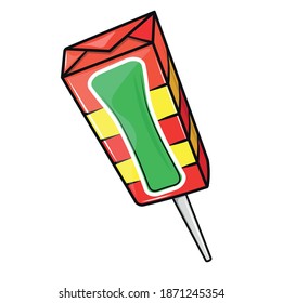 Tambor dulce - transparente imagen vectorial