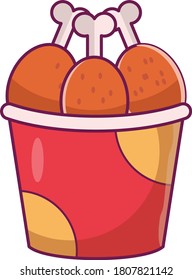 icono de color plano vectorial de tambor 