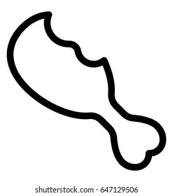 Drumstick Vector Icon
