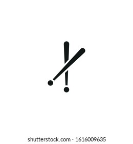 drumstick vector icon on white background