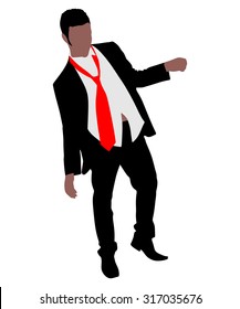 Drunk Businessman, vector