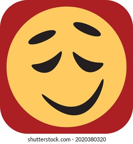 Emoji ebrio, ilustración, vector sobre un fondo blanco.