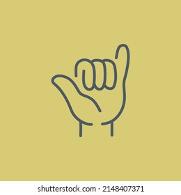 drunk hand sign vector design, suitable use as icon, symbol or element design to describe drunken 