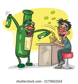 10,408 Alcohol comic Images, Stock Photos & Vectors | Shutterstock