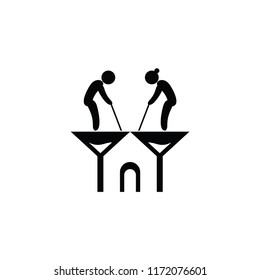 drunk to old age logo