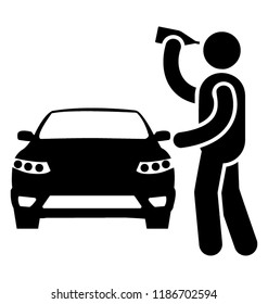 A drunk pedestrian on a road and a car is approaching him