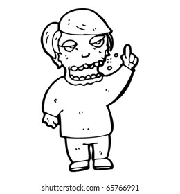 caricatura de una persona borracha