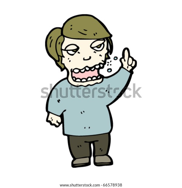 Drunk Person Cartoon Stock Vector (Royalty Free) 66578938