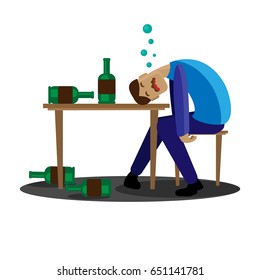 6,352 Drunk Man Cartoon Images, Stock Photos & Vectors | Shutterstock