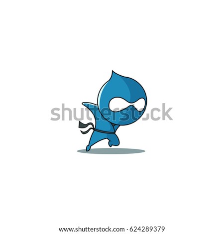 Drupal Ninja Logo Template