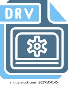 DRV Glyph Two Colour Icon