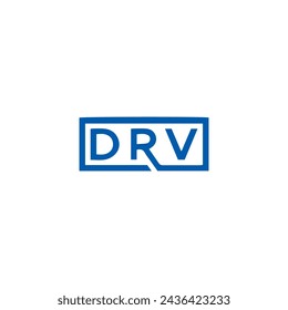 DRV logo. D R V design. White DRV letter. DRV, D R V letter logo design. Initial letter DRV linked circle uppercase monogram logo. design. top logo, Most Recent, Featured,