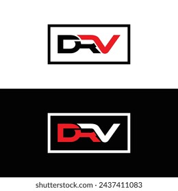 DRV logo. D R V design. White DRV letter. DRV, D R V letter logo design. Initial letter DRV linked circle uppercase monogram logo. design. top logo, Most Recent, Featured,