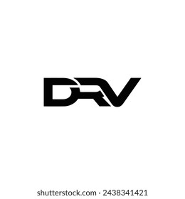 DRV logo. D R V design. White DRV letter. DRV, D R V letter logo design. Initial letter DRV linked circle uppercase monogram logo. design. top logo, Most Recent, Featured,