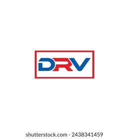 DRV logo. D R V design. White DRV letter. DRV, D R V letter logo design. Initial letter DRV linked circle uppercase monogram logo. design. top logo, Most Recent, Featured,