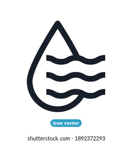 Trockene Klimatisierungssymbol Vorlagenfarbe editierbar. Trockene Klimaanlage Symbol Vektorgrafik für Grafik und Web Design.