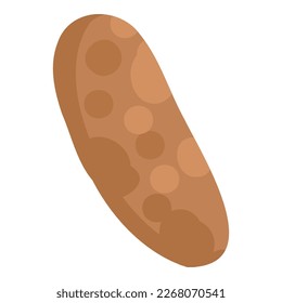 Dry autumn leave of oak, ash and birch trees of different colors. Top view of fall tree leaf. Gold, red, brown and green autumnal foliage set. Flat vector illustration isolated on white background.