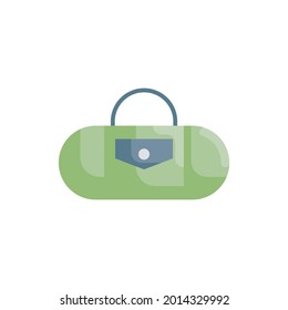 Dry bag vector flat icon style illustration. EPS 10 file 