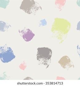 Dry brush hand drawn sketch artsy background, seamless pattern in rose quarts and serenity colours, pastel colours, brush strokes and swirls 