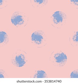 Dry brush hand drawn sketch artsy background, seamless pattern in rose quarts and serenity colours, pastel colours, brush strokes and swirls 