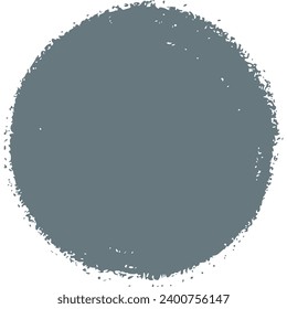Trockenbrush-handgezeichnet Textur Circle Shape