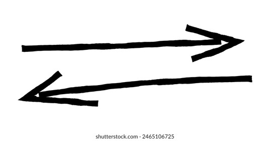 Dry brush mark, pencil squiggle and scribble. Hand drawn vector crayon various line, spiral and doodle. Black rough highlighter, chalk stroke, pencil divider. Curly line. Scratch