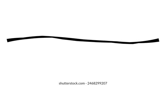 Dry brush mark, pencil squiggle and scribble. Hand drawn vector crayon various line, spiral and doodle. Black rough highlighter, chalk stroke, pencil divider. Curly line. Scratch