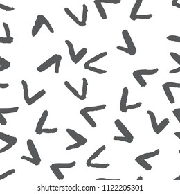 Dry brush seamless pattern with Watercolor Grunge Effect. Hand Painted Fashion backdrop. Fabric, Fashion Print Design Background.