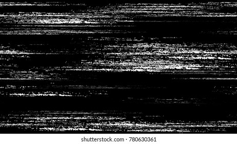 Dry Brush Strokes and Scratches Retro Grunge Background. Vintage Hand Painted Dirty Seamless Pattern. Overlay Rust Metal Texture. Sketch, Rust Fashion Print Design Pattern.