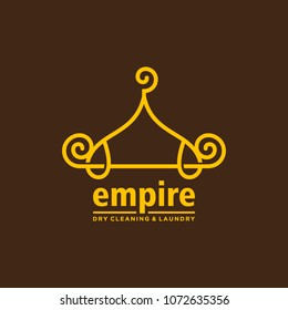 Dry Cleaning and laundry Logo