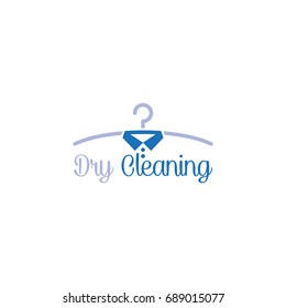 Dry cleaning, logo concept - vector illustration