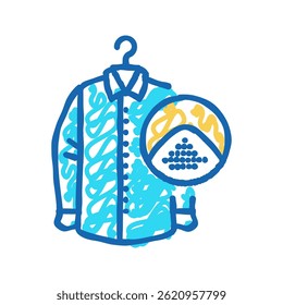 dry cleaning machine laundry wash doodle icon sketch vector. dry cleaning machine laundry wash sign. isolated symbol illustration