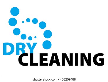 Dry Cleaning Service Logo Template