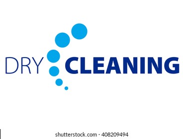 Dry Cleaning Service Logo Template